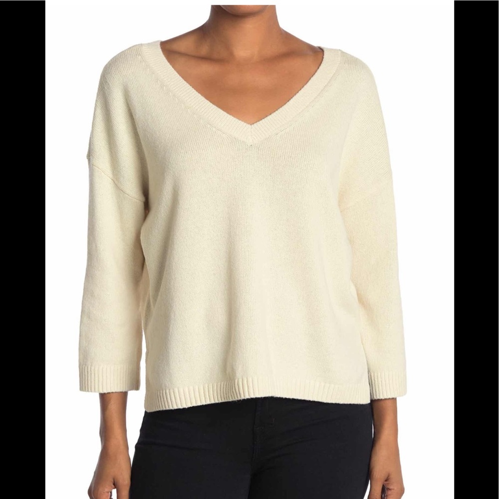NWT! Madewell Double-V Pullover